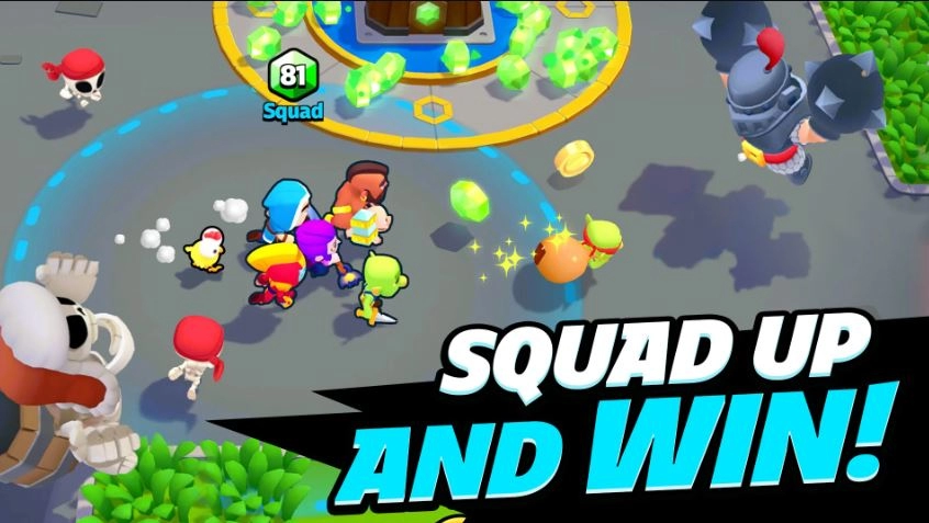 squad busters mod apk 2024